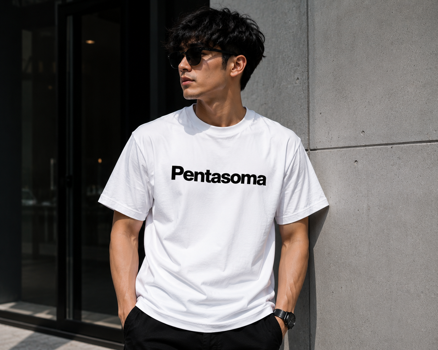 Pentasoma Classic White T-Shirt